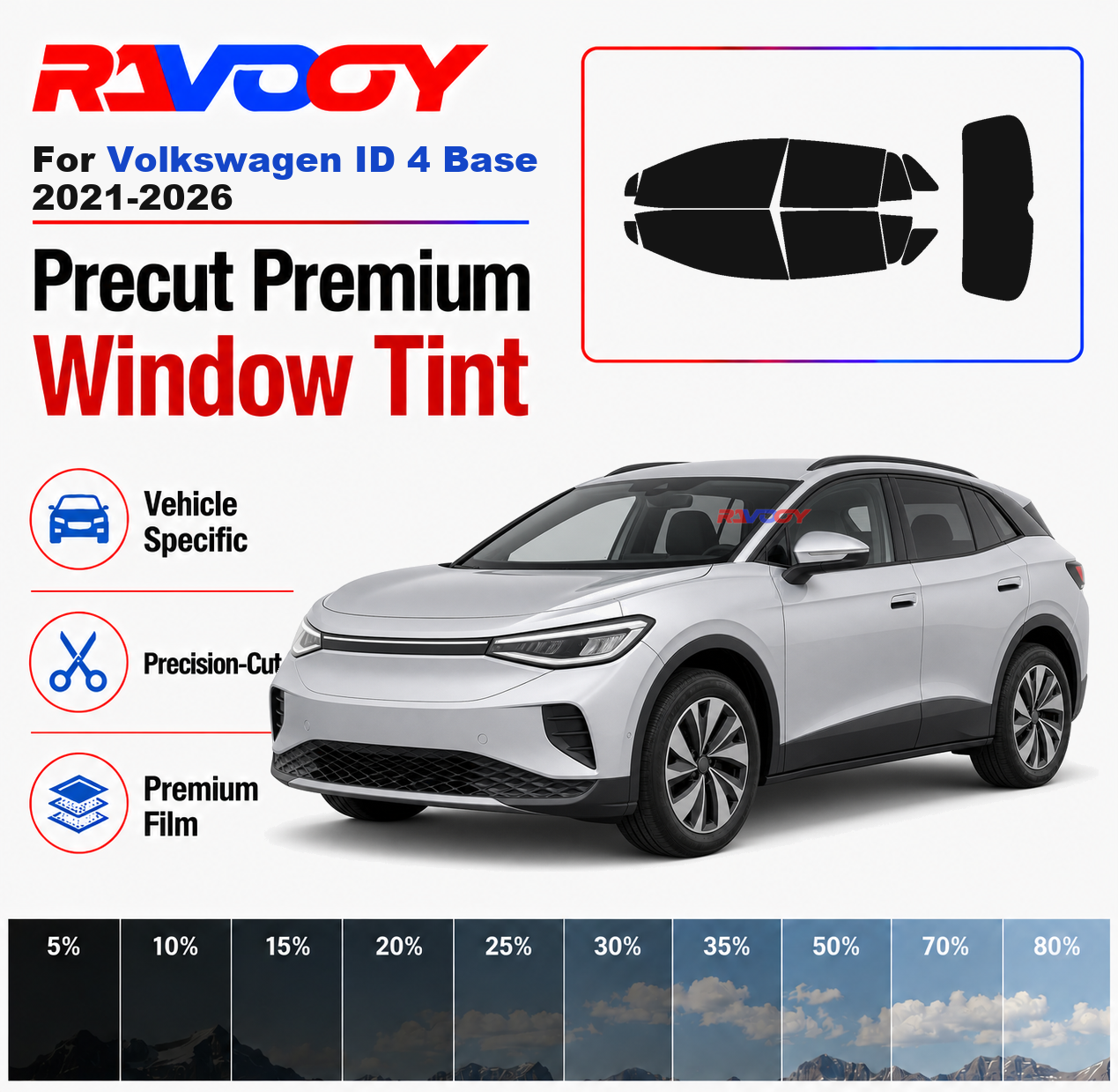 Premium Precut Window Tint Kit – Privacy Screen Protector Bewertung und Preis