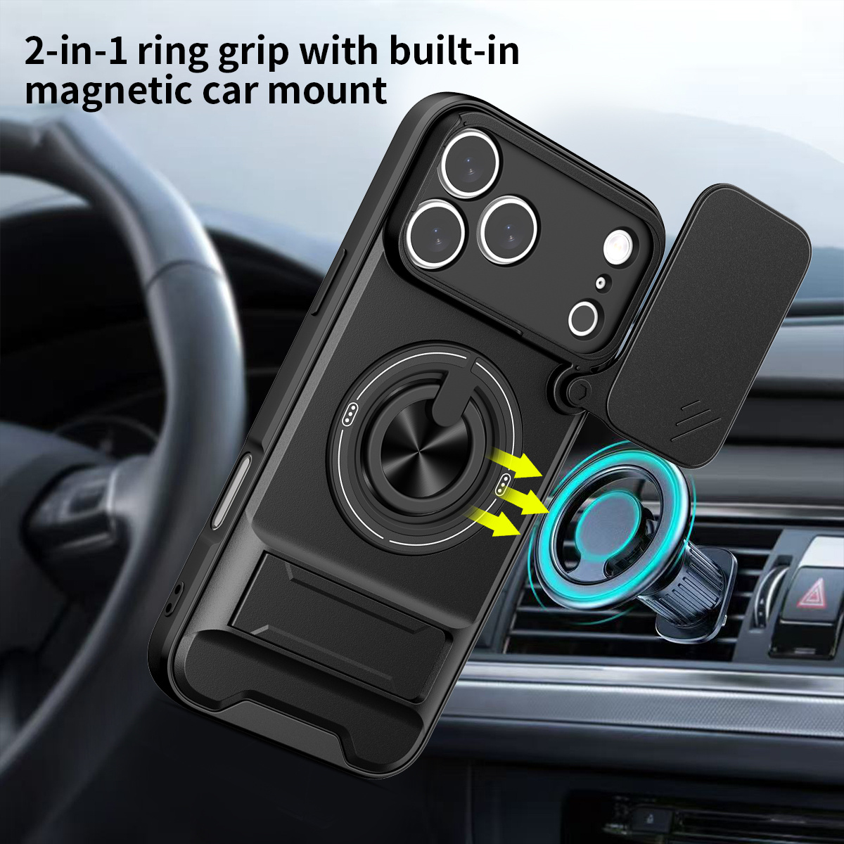 Magnetic Phone Case for IPhone – Camera Lens Protector Bewertung und Preis