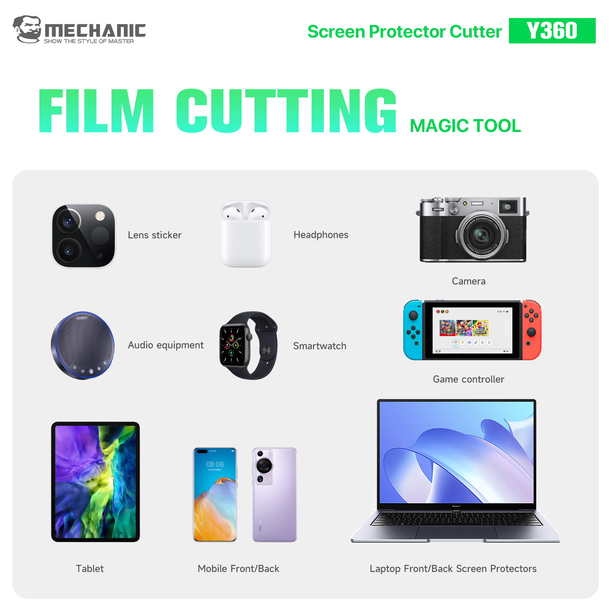 MECHANIC Y360 Intelligent Cutt – Screen Protector Cutter Bewertung und Preis