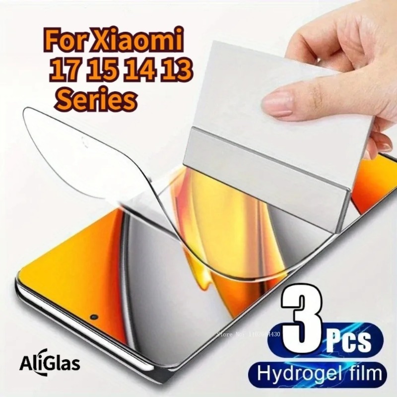 3pcs Hydrogel Film for Xiaomi  – Flexible Tpu Film Bewertung und Preis