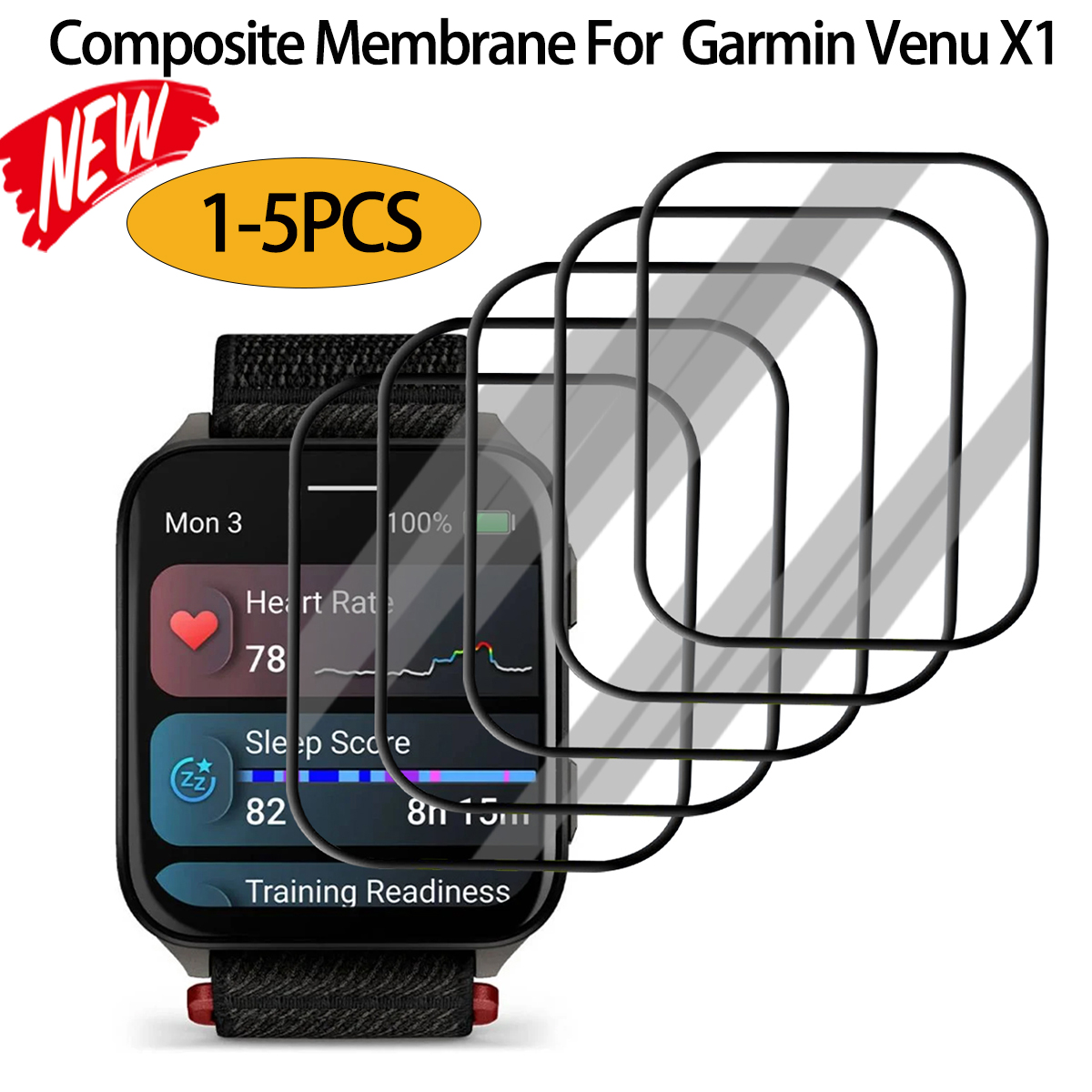 Anti-scratch Film For Garmin V – Curved Edge Screen Bewertung und Preis