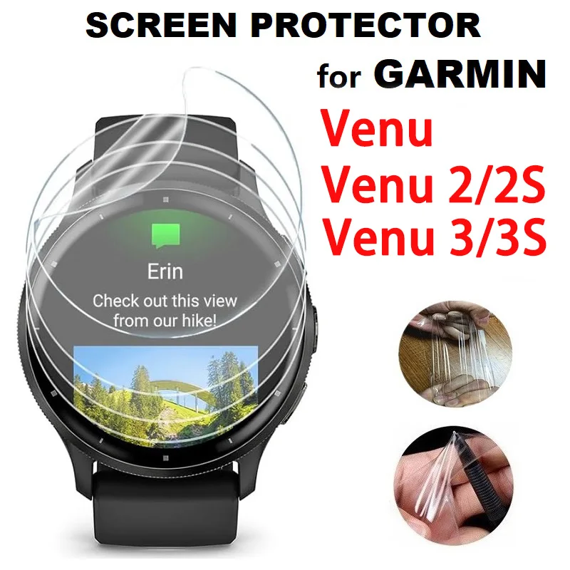 Hydrogel Film For Garmin Venu  – Hydrogel Screen Protector Bewertung und Preis