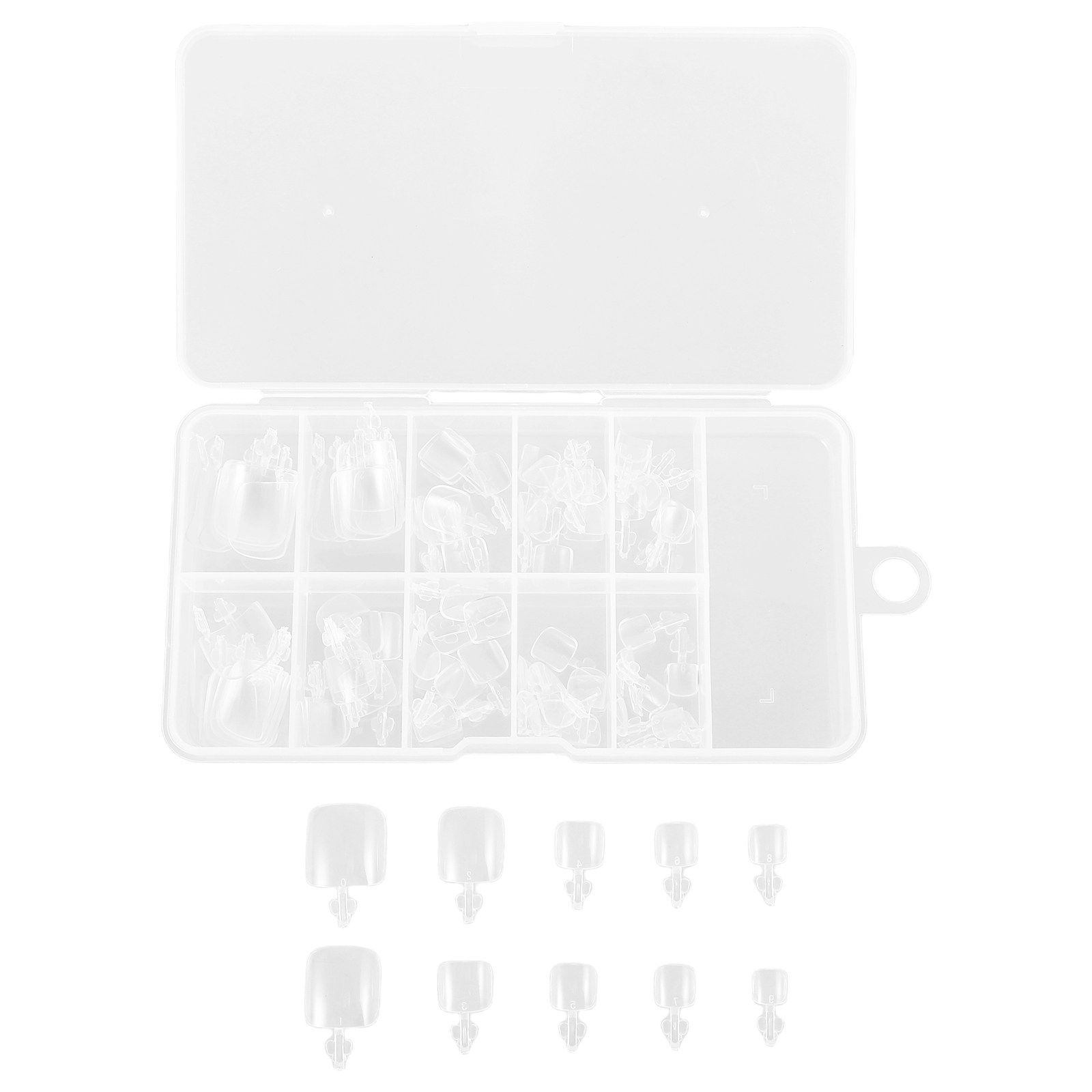 100Pcs Full Cover Toenail Tips – Full Cover Adhesive Bewertung und Preis