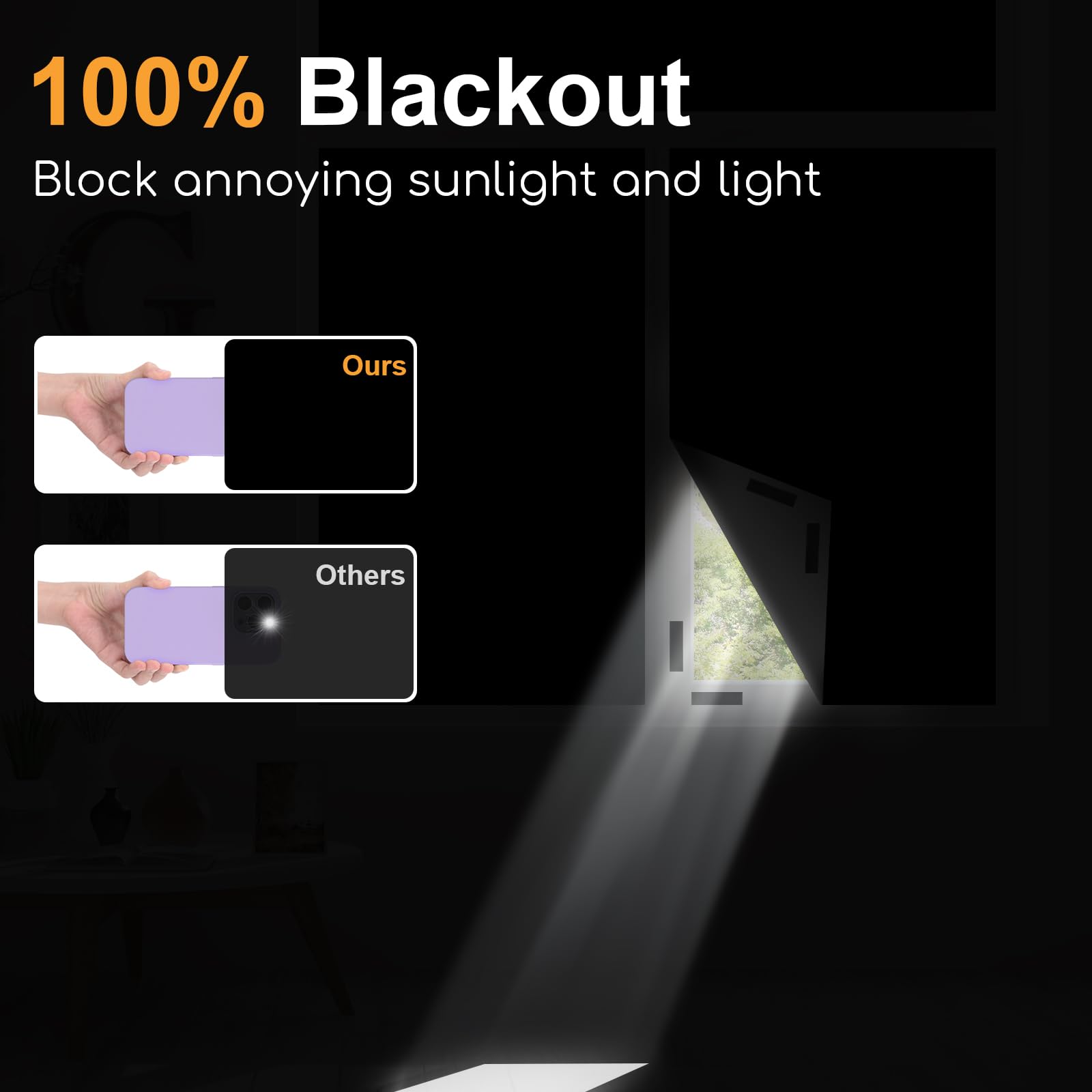 100% Blackout Curtain Darkest  – Privacy Screen Protector Bewertung und Preis