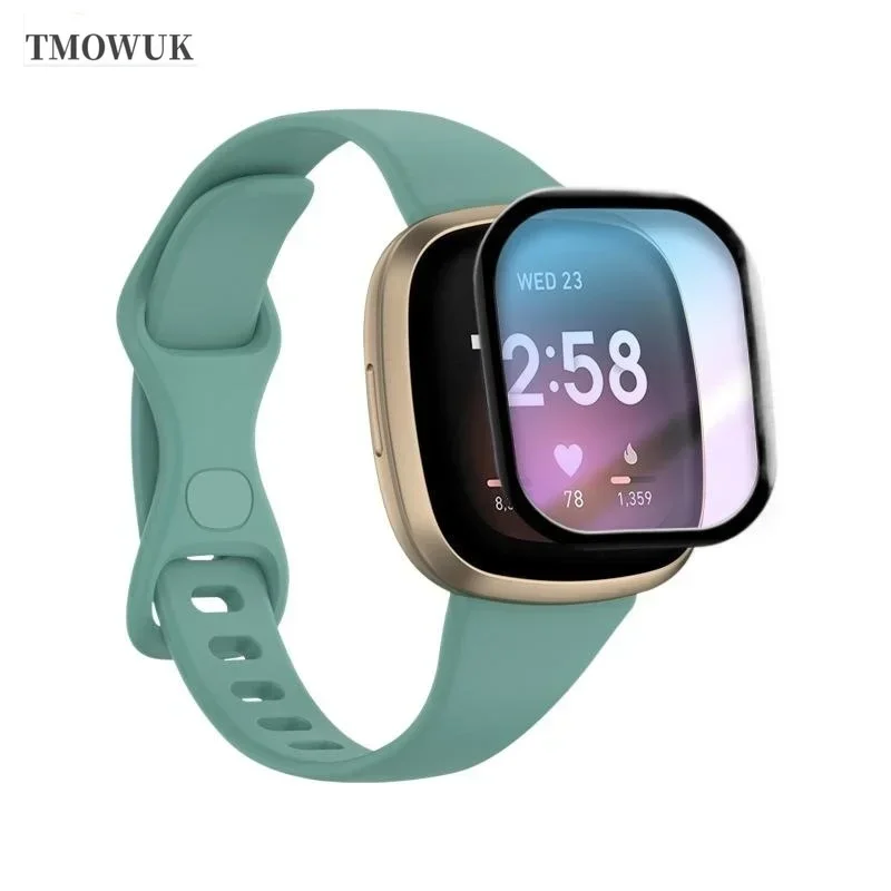 For Fitbit Sense 2 Versa3 2 4  – Flexible Tpu Film Bewertung und Preis