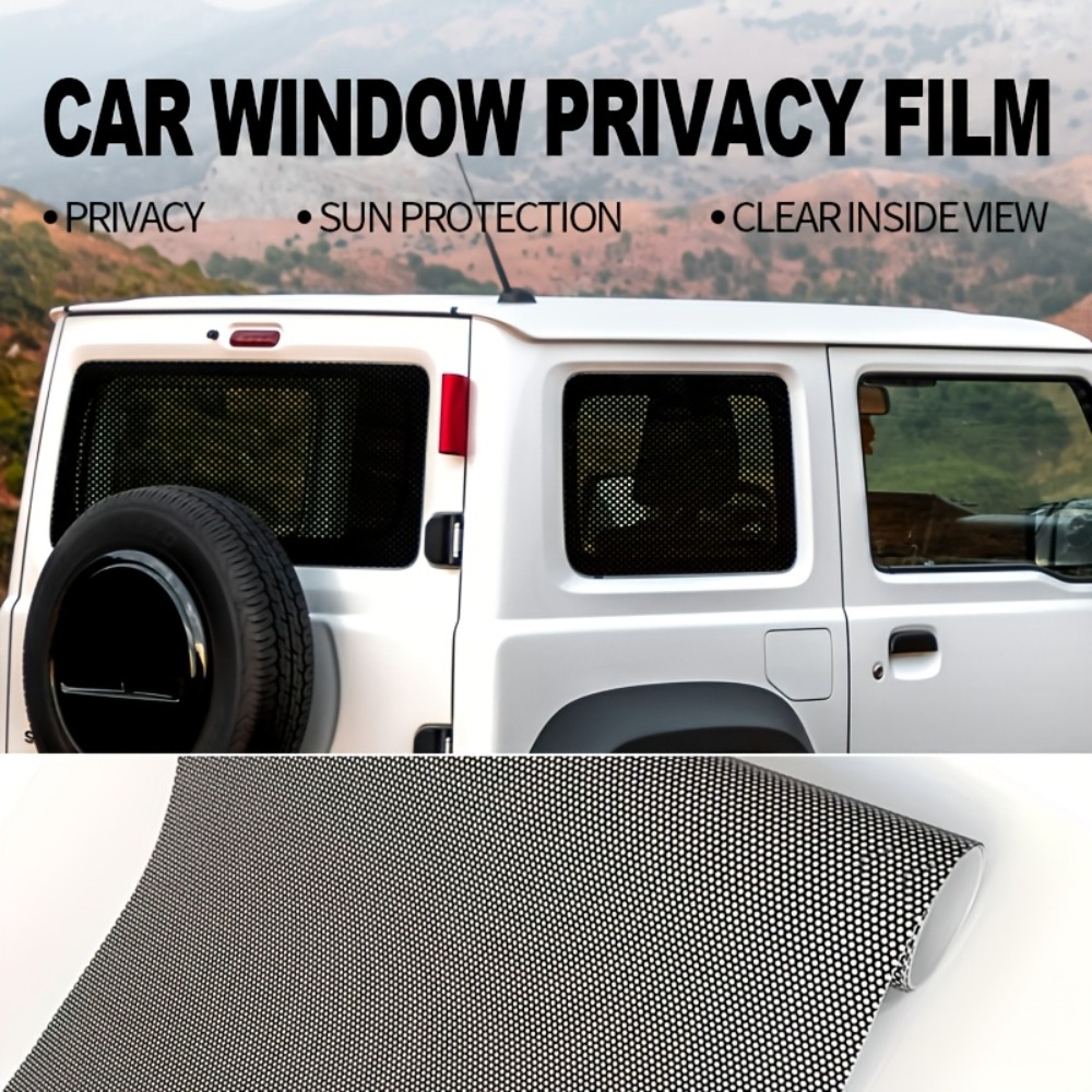 1Roll Black Perforated Vinyl P – Privacy Screen Protector Bewertung und Preis