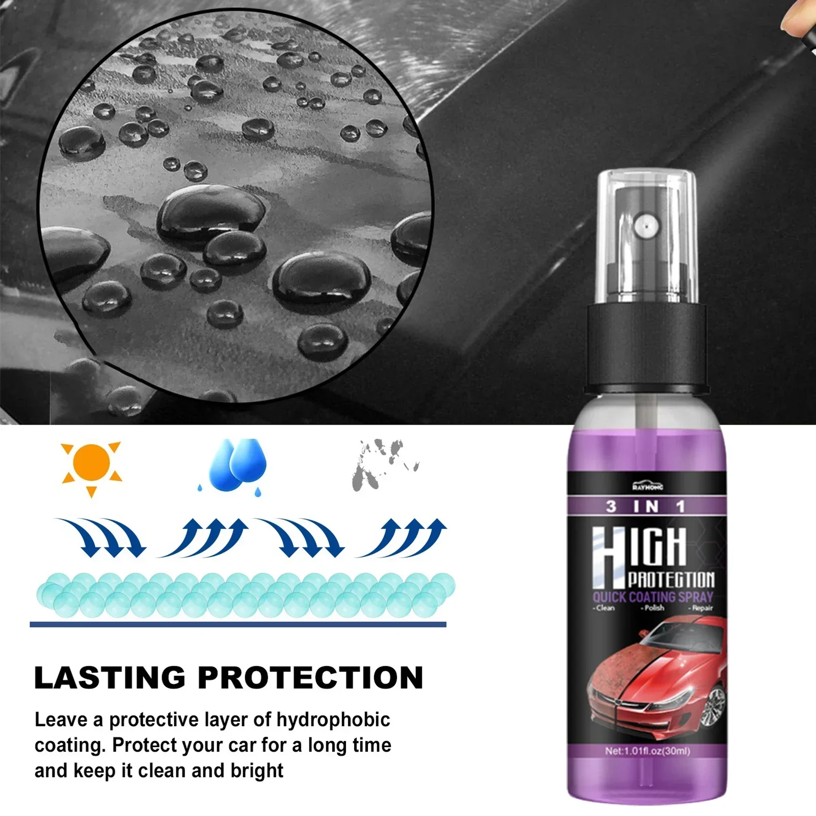 3 In 1 Car Ceramic Nano Coatin – Nano Liquid Coating Bewertung und Preis