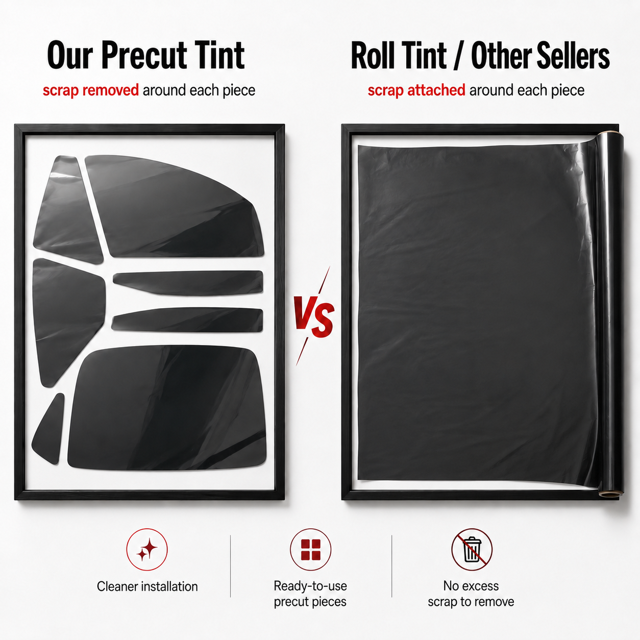Premium Precut Window Tint Kit – Privacy Screen Protector Bewertung und Preis