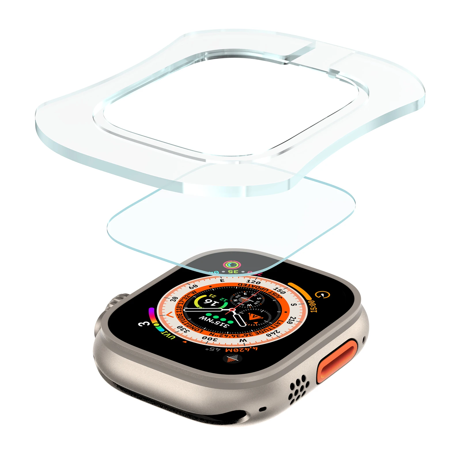 Tempered Glass for Apple Watch – Screen Alignment Tool Bewertung und Preis