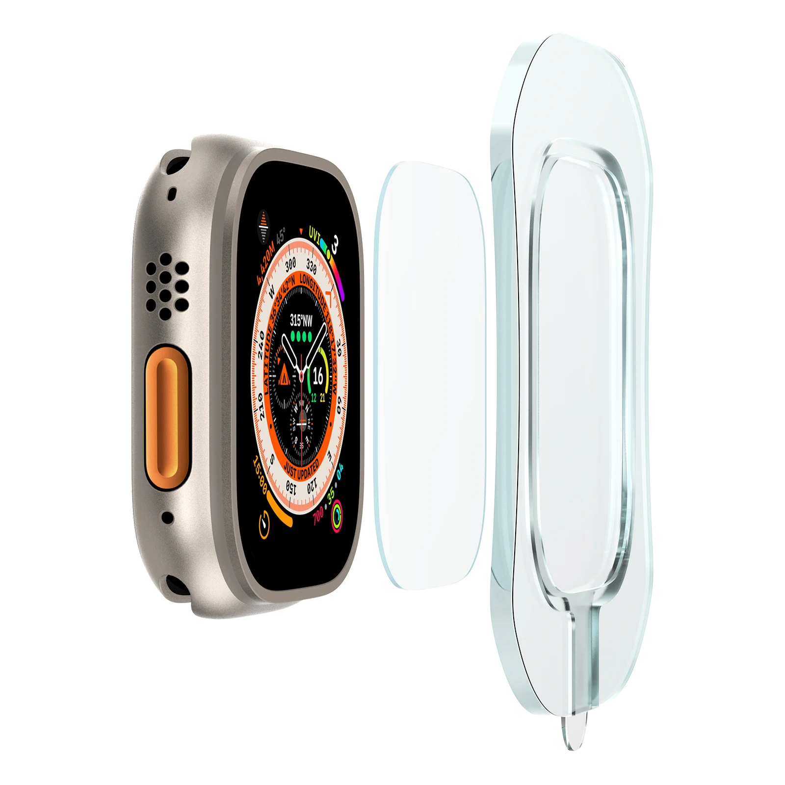 Tempered Glass for Apple Watch – Screen Alignment Tool Bewertung und Preis