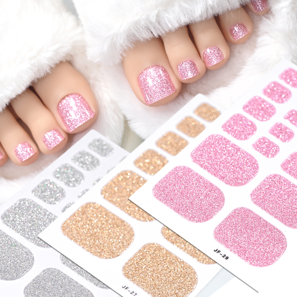 22Tips Pink Glitter Toe Nail S – Full Cover Adhesive Bewertung und Preis