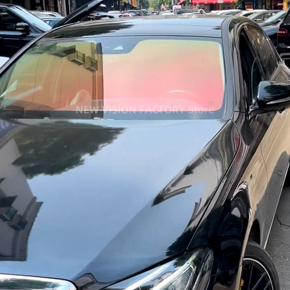 1mX3m 70%VLT Aurora Red Green  – Glass Protector Auto Bewertung und Preis
