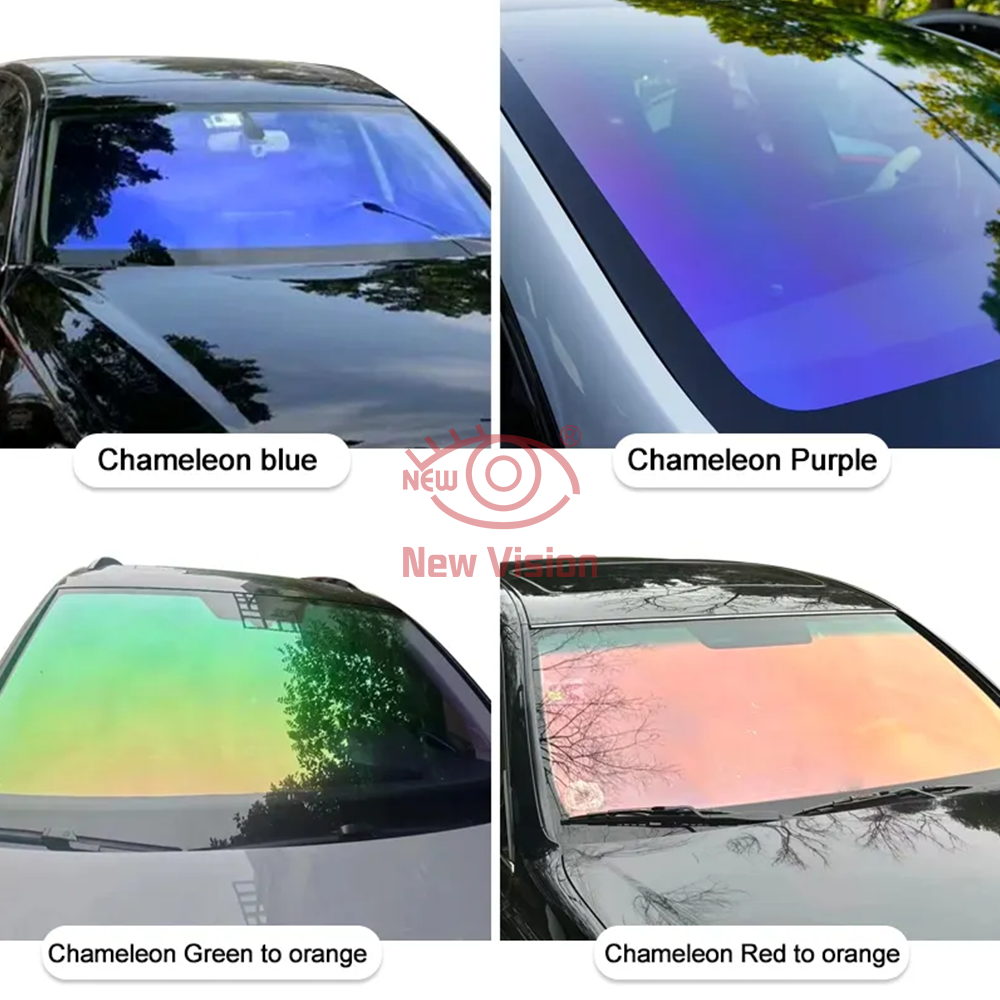 1mX3m 70%VLT Aurora Red Green  – Glass Protector Auto Bewertung und Preis